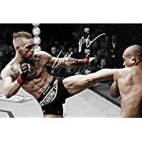 CX ICONS B1-21 - Foto de Conor McGregor firmada (tamaño A4: 30-5 x 20-32 cm)